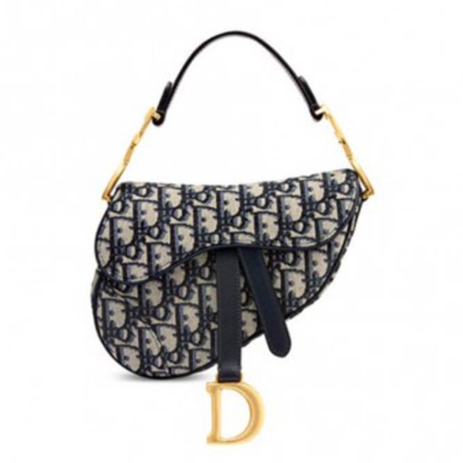 DIOR MINI SADDLE BAG M0447CTZQ_M928 (21cm*18cm*5cm)